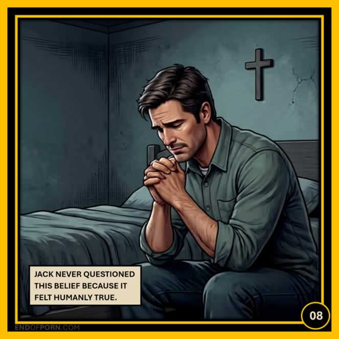 Jack alone in his room
