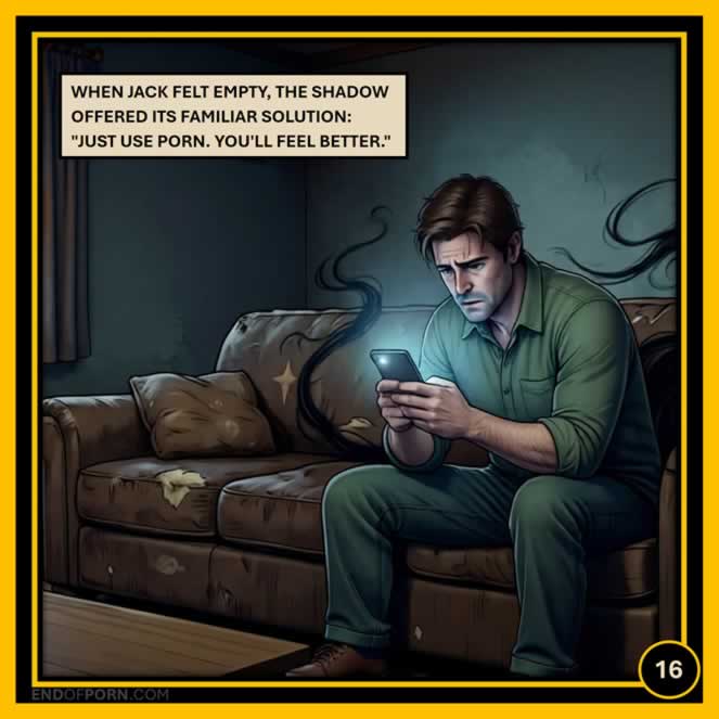Jack alone in his room