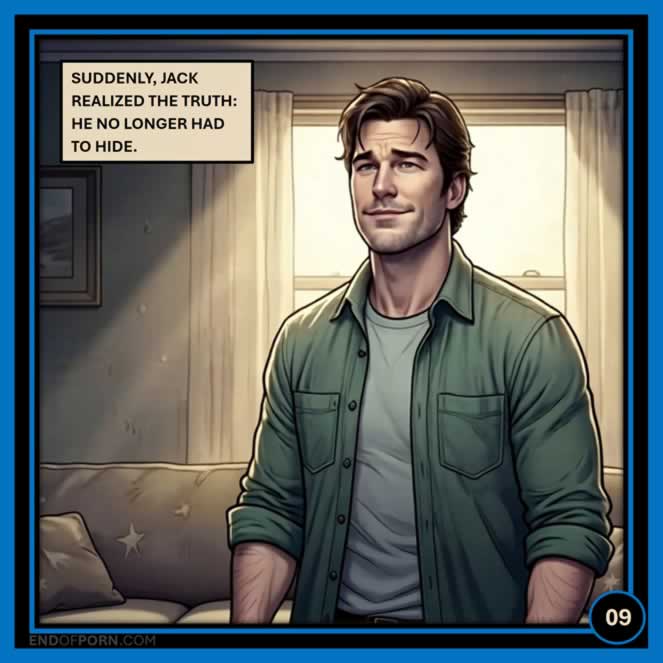 Jack alone in his room