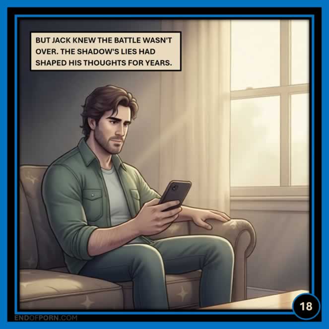 Jack alone in his room