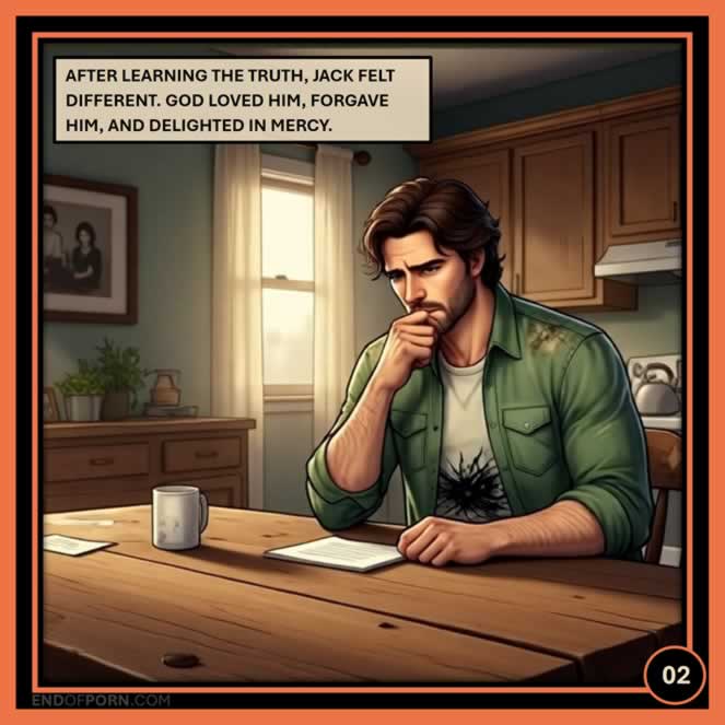 Jack alone in his room
