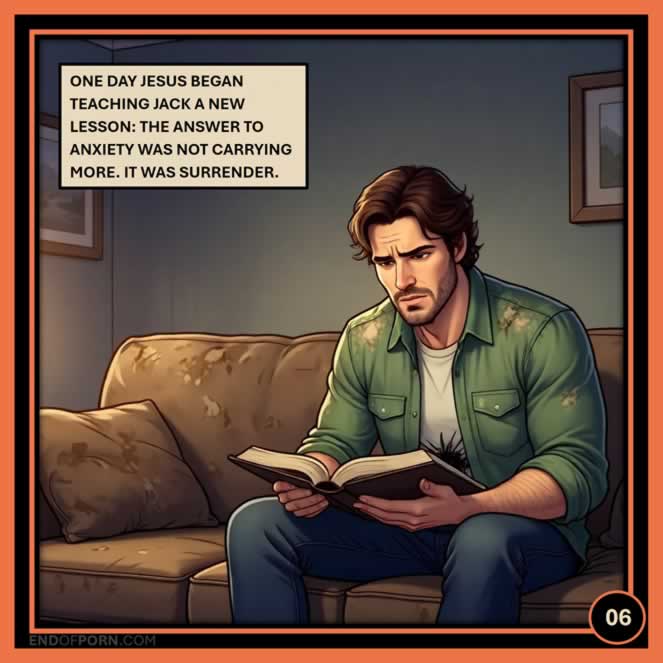 Jack alone in his room