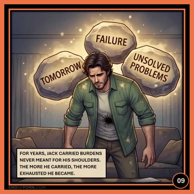 Jack alone in his room