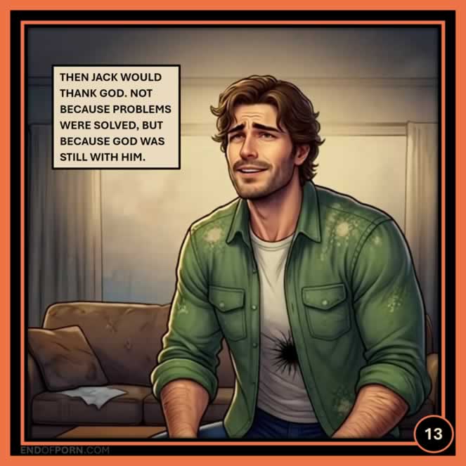 Jack alone in his room