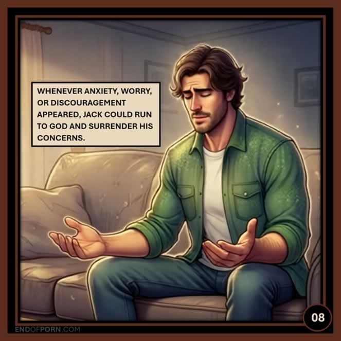 Jack alone in his room