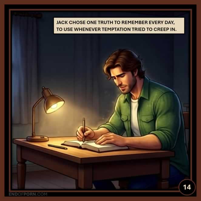 Jack alone in his room