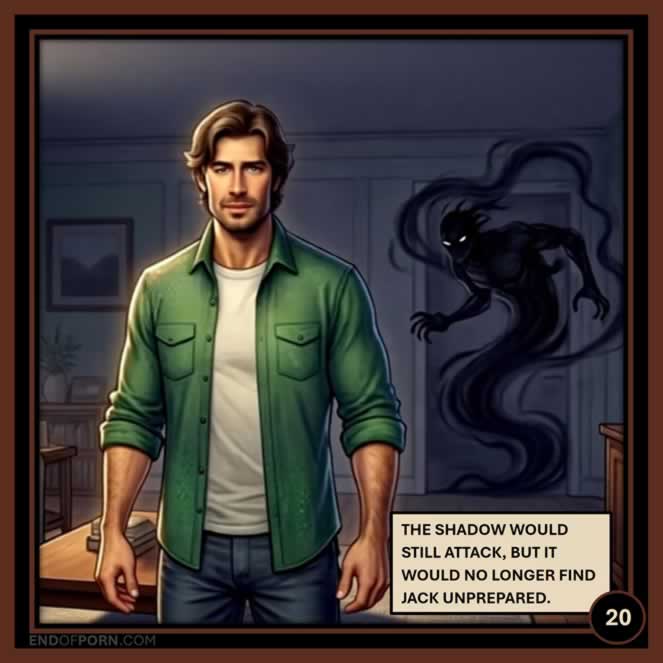 Jack alone in his room