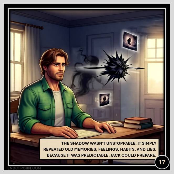 Jack alone in his room