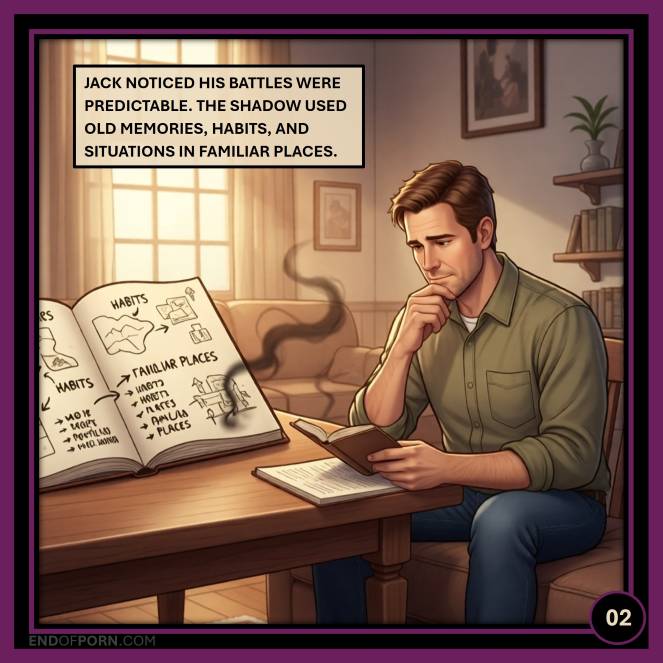 Jack alone in his room