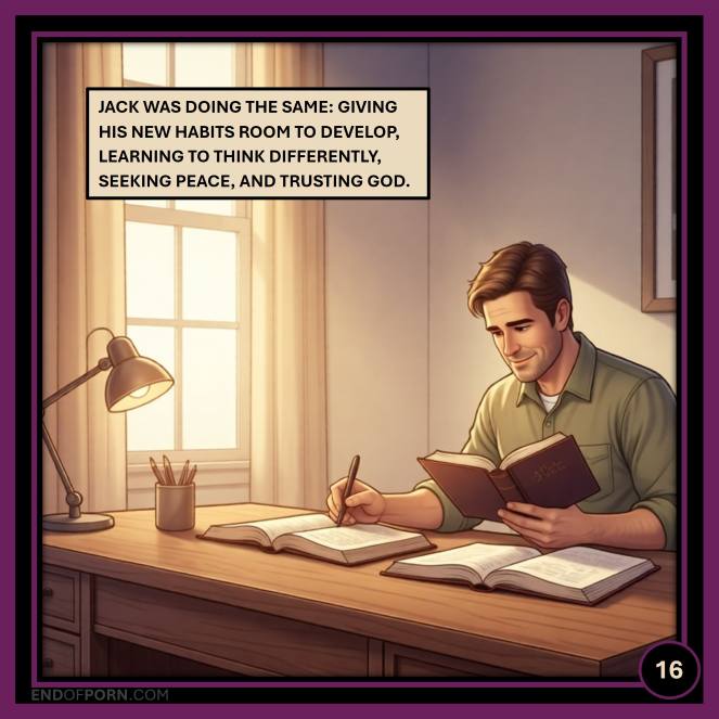 Jack alone in his room