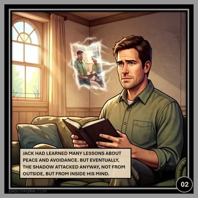 Jack alone in his room