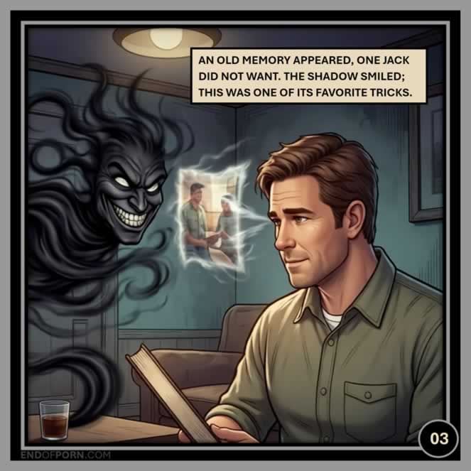 Jack alone in his room