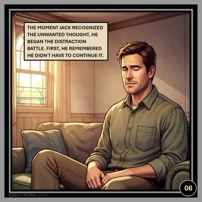 Jack alone in his room