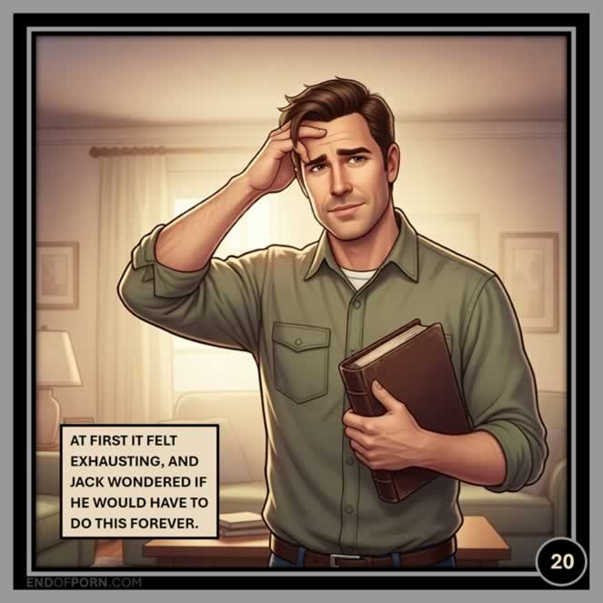 Jack alone in his room