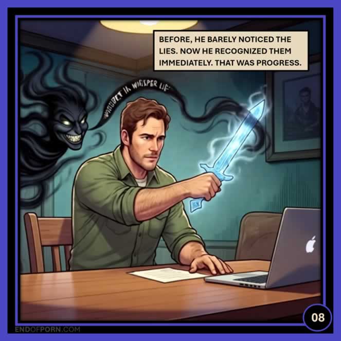 Jack alone in his room