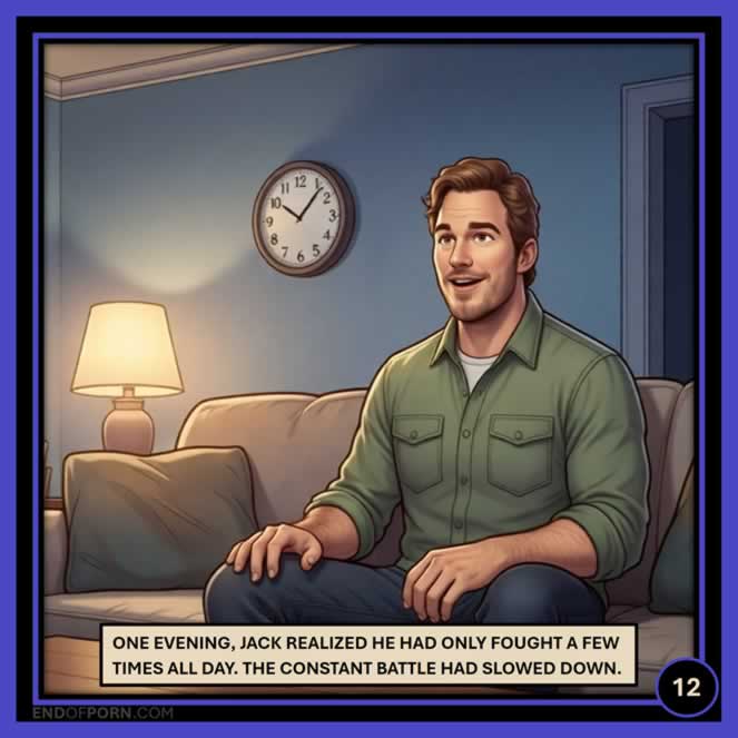 Jack alone in his room