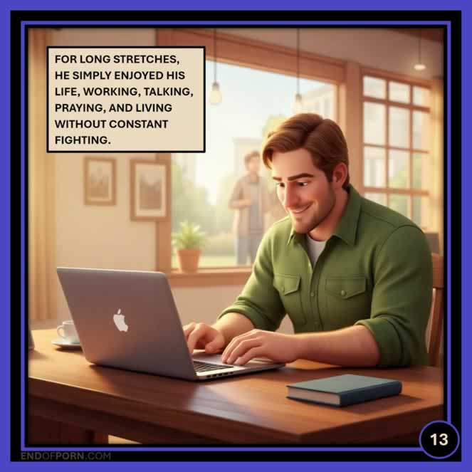 Jack alone in his room