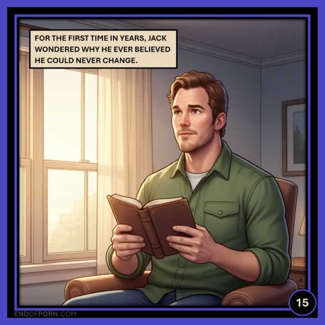 Jack alone in his room