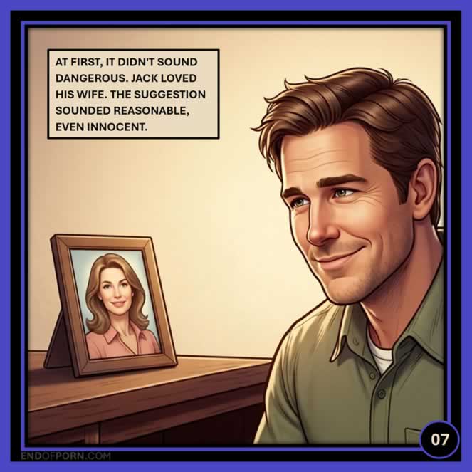 Jack alone in his room
