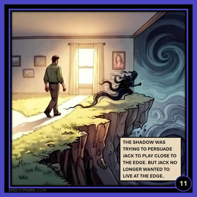 Jack alone in his room
