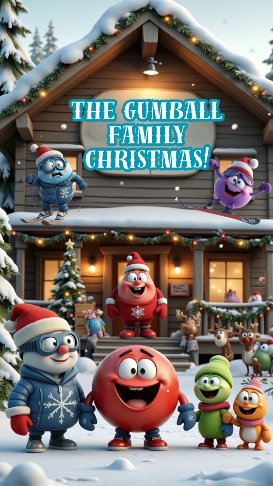 Cover of "The narrative shows how ordinary holiday activities become" - children's read-aloud flipbook by MR.JP