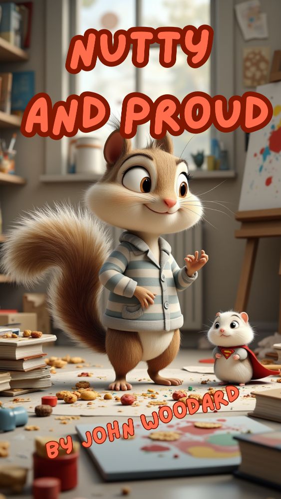Cover of "Nutty and Proud" follows the chaotic brilliance of Niblet the" - children's read-aloud flipbook by MR.JP