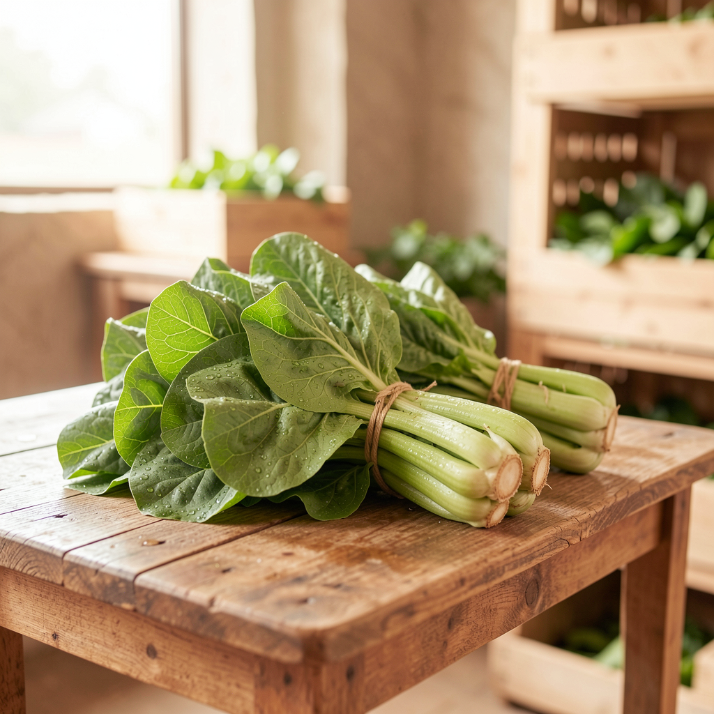 Fresh leafy vegetables