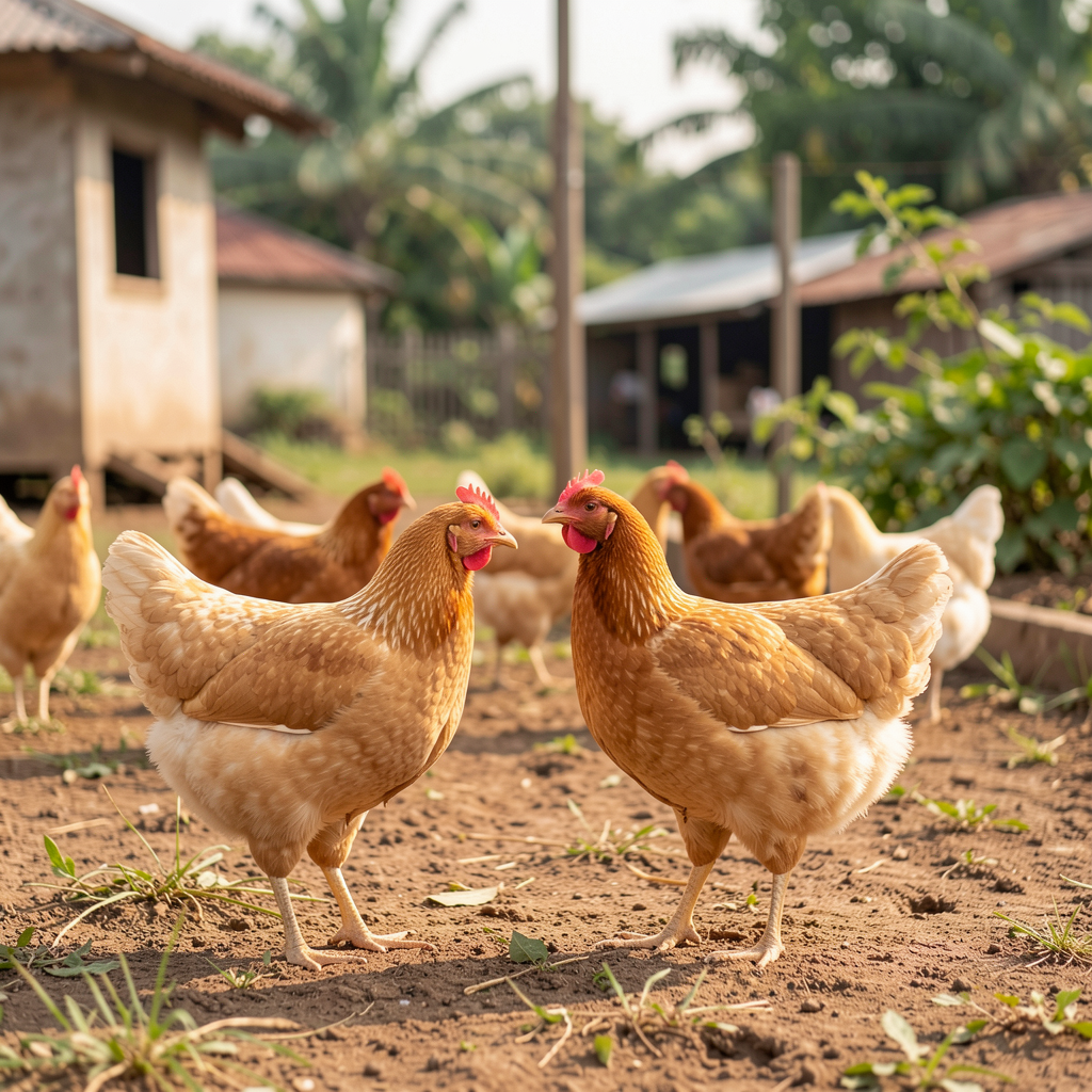 Healthy poultry