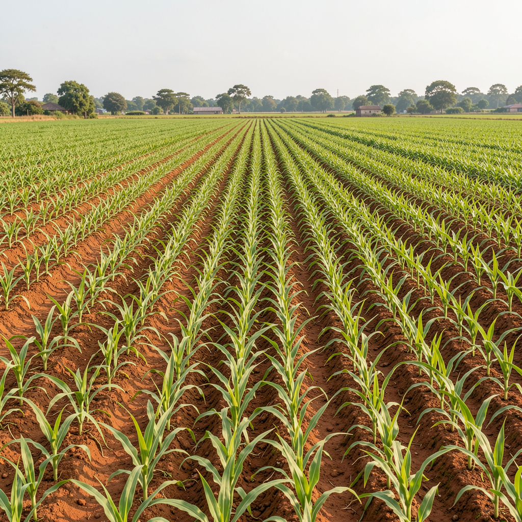 Crop fields