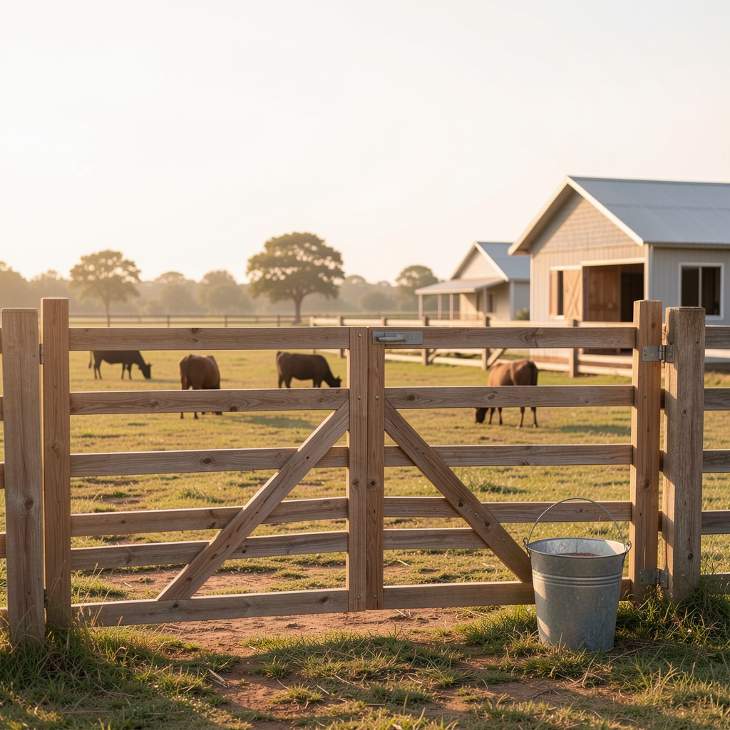 Farm facilities for livestock