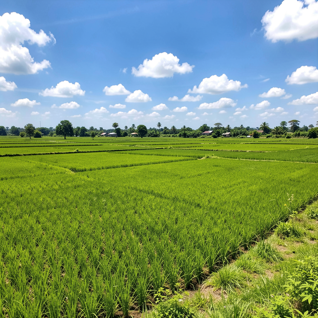 Farmland at SOLBAREM farm in Ibadan