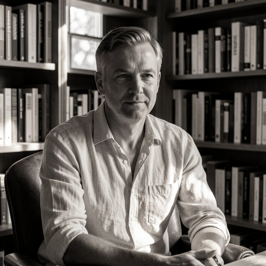 Author Aiden Thorne Portrait