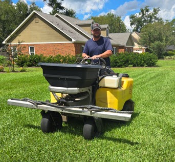 Lawn Care with Aeration and fertilization and weed control