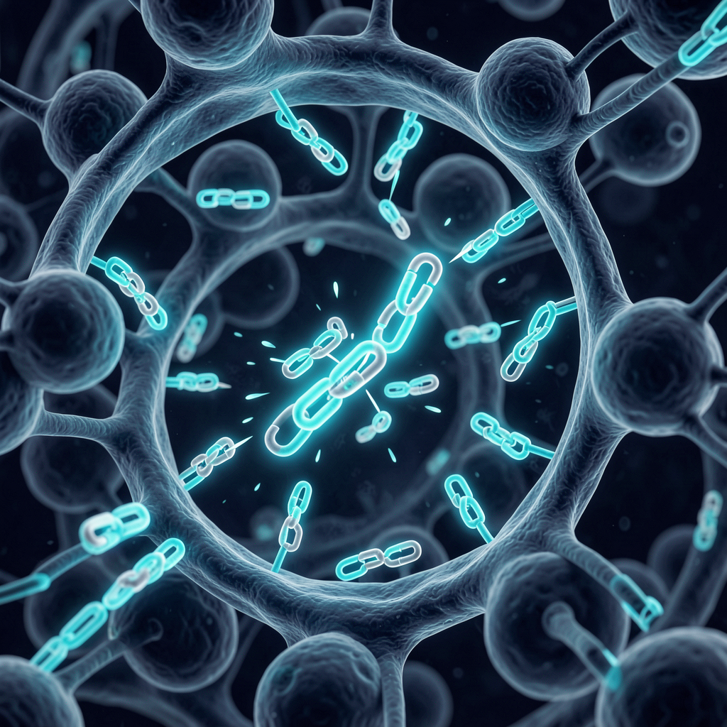 Cellular signaling illustration