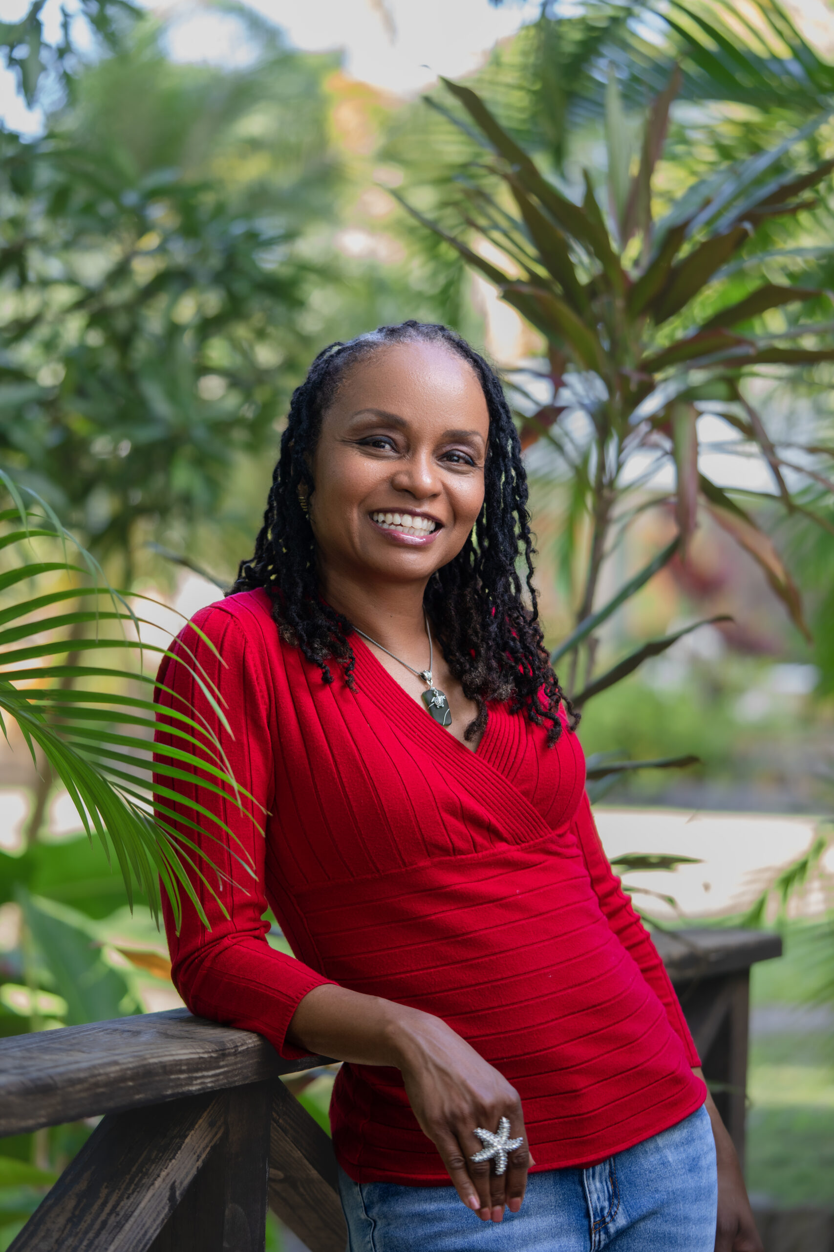 Author Carol Mitchell portrait