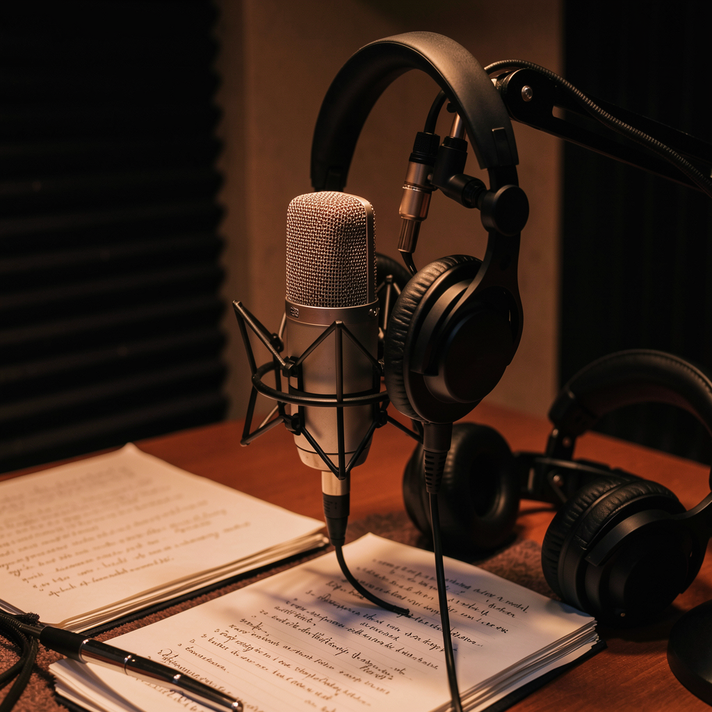 Audiobook recording booth