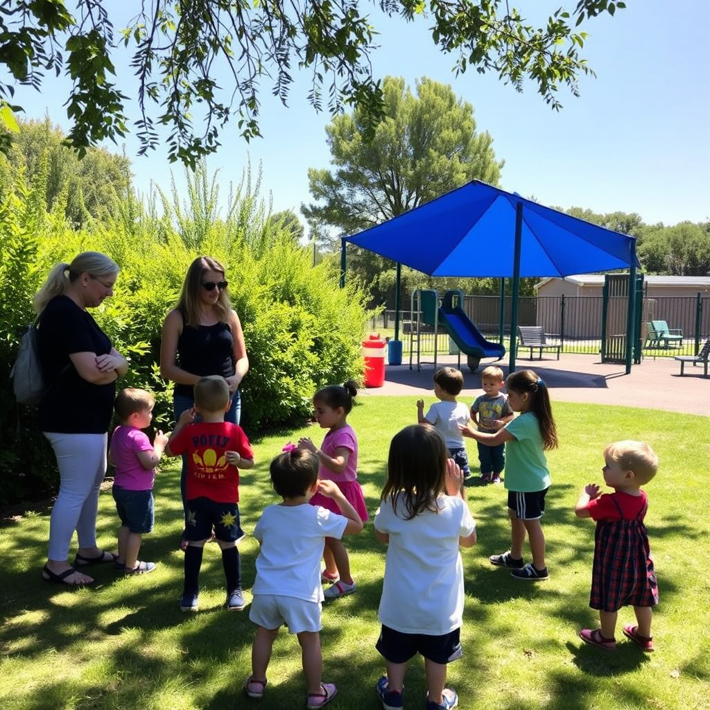 Outdoor playground