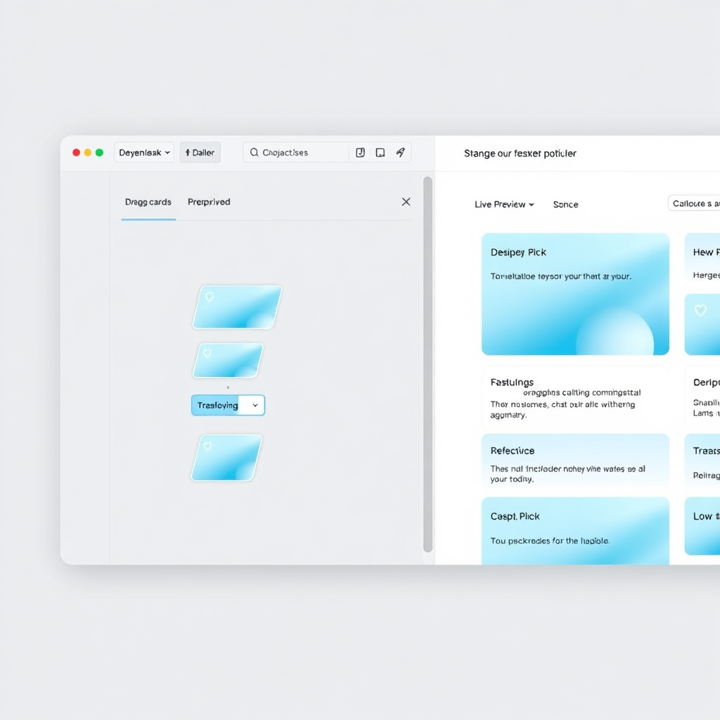 Funnel builder preview