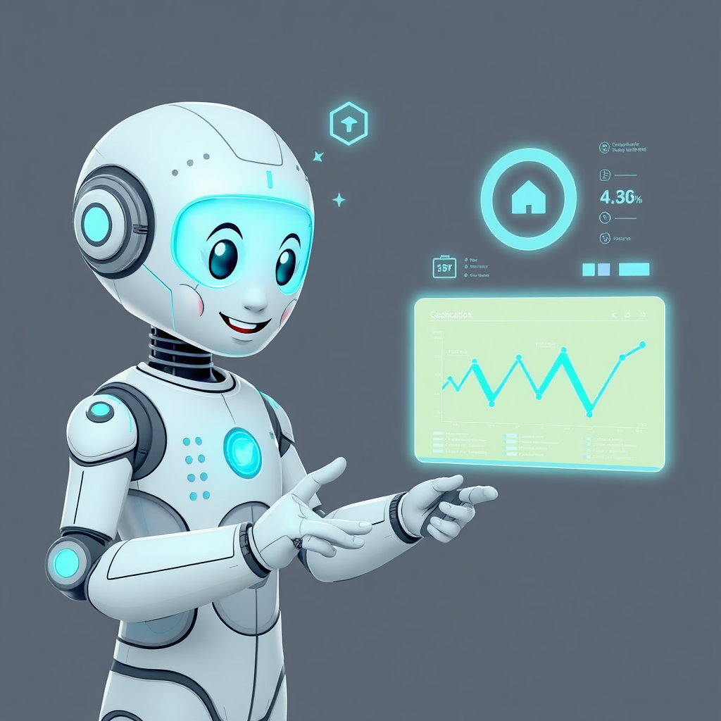 AI marketing coach illustration