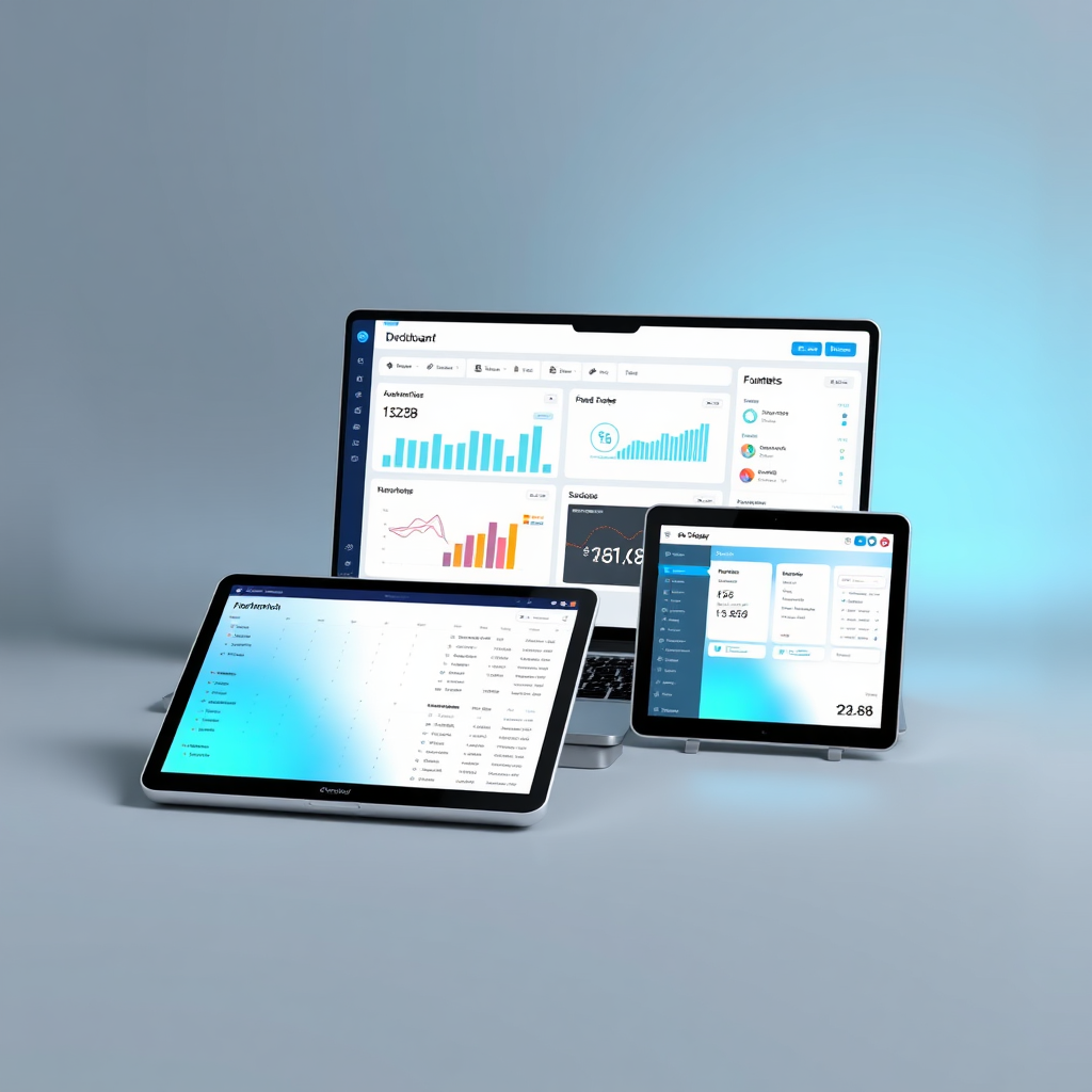 Hero device dashboard showing funnels and automation