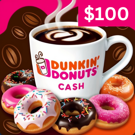 $100 Dunkin