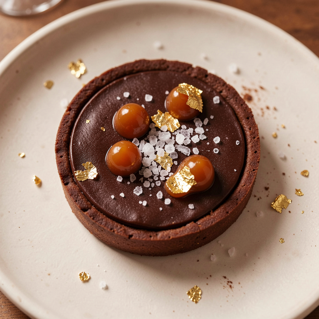 Smoked Chocolate Tart
