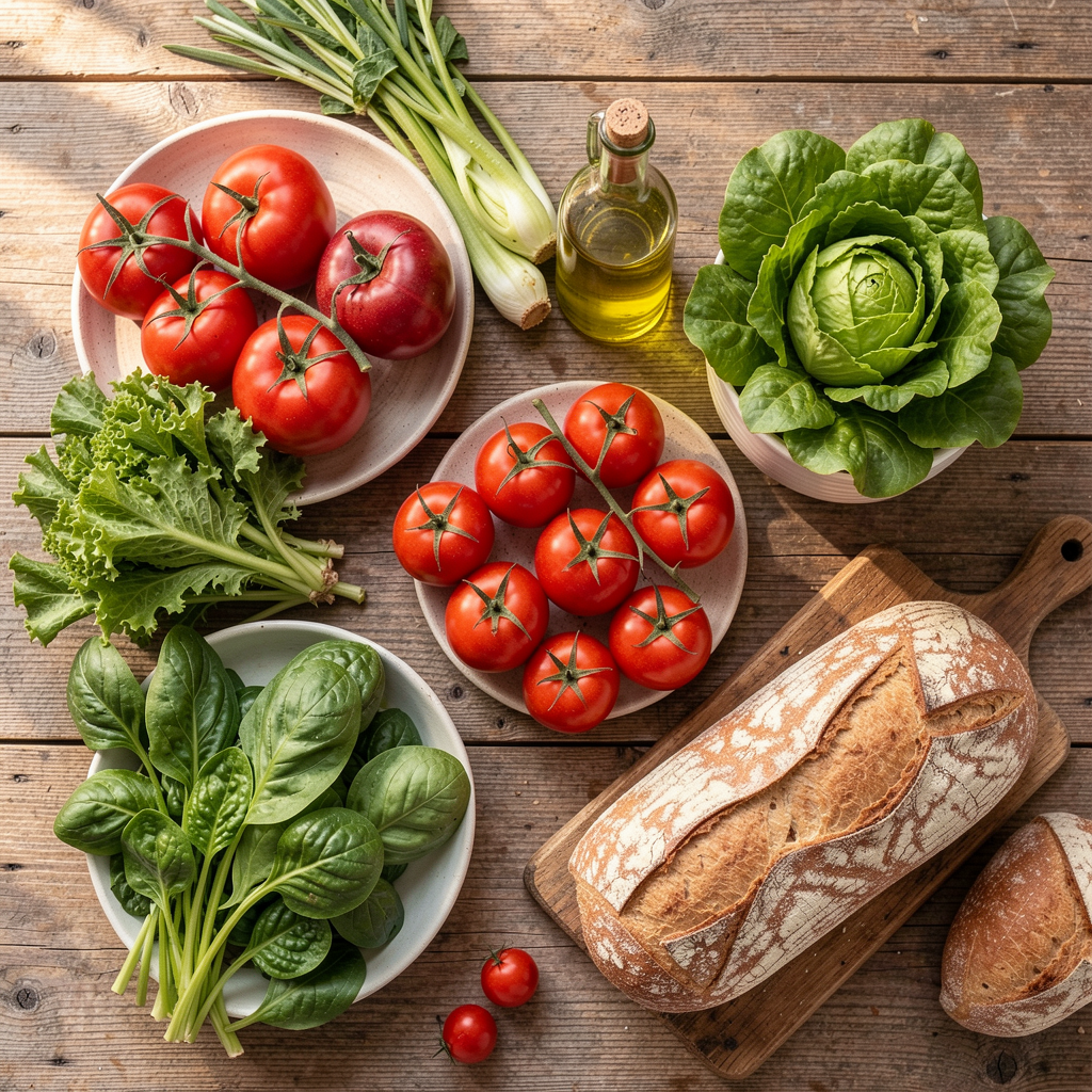 Fresh ingredients