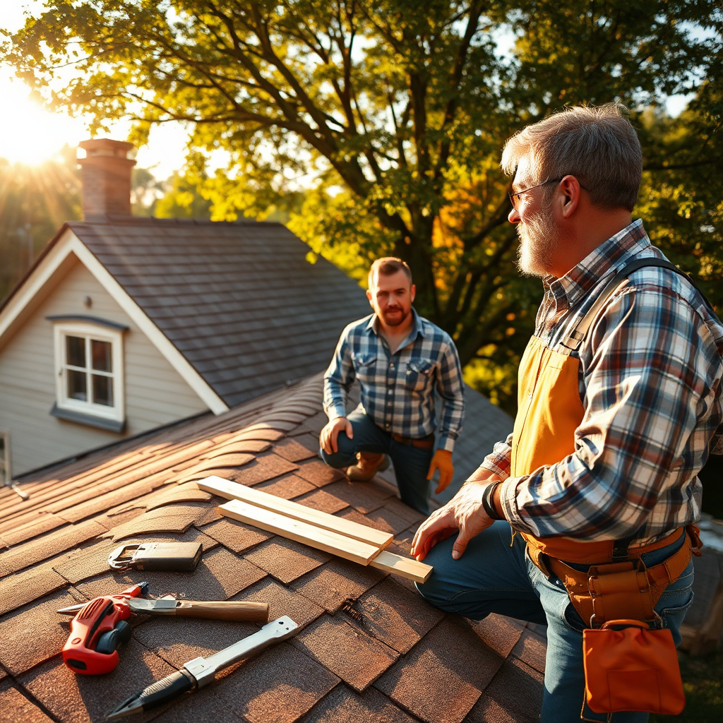 Historic home roof restoration