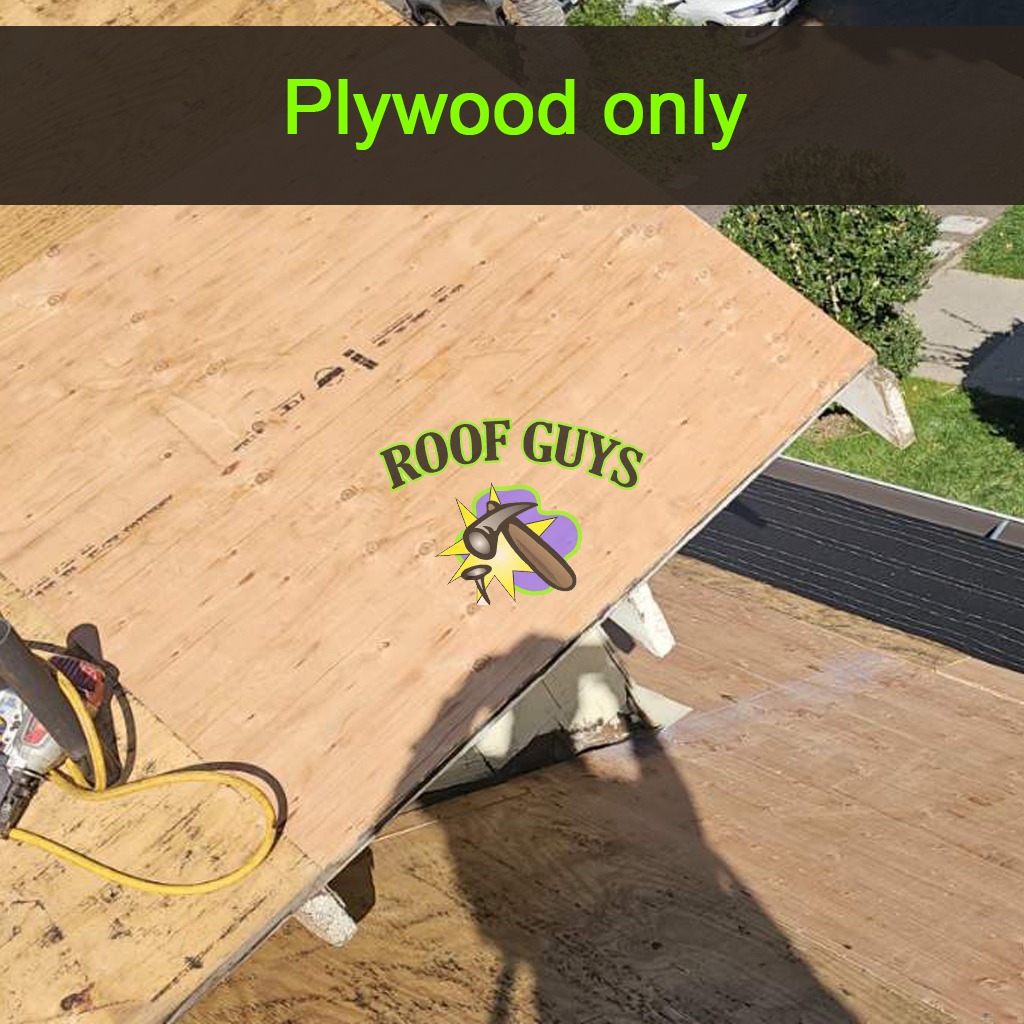 A detailed image of a roofing technician skillfully repairing shingles on a steep roof during a sunny day. Tools and equipment are organized around the technician, indicating professionalism. The vibrant blue sky contrasts with the warm colors of the roof, offering an appealing visual. The scenario effectively communicates attention to detail and high-quality workmanship, captured in high-resolution to enhance textures.