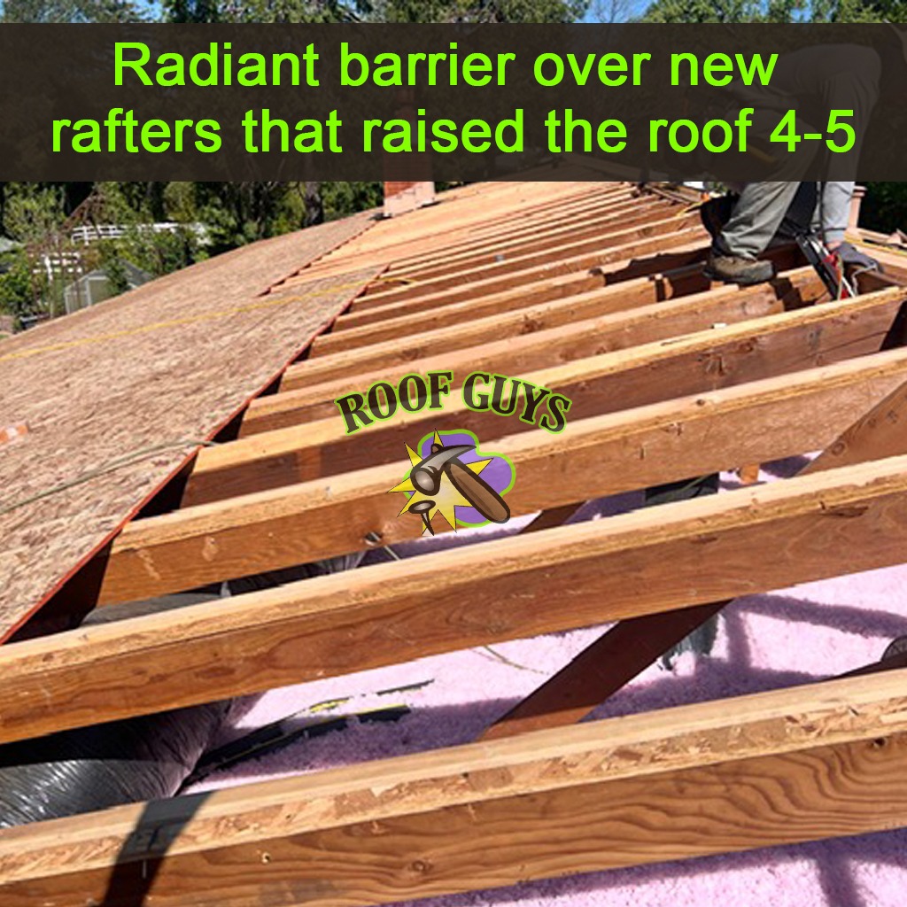 An illustration depicting a roofing expert in the process of applying a protective sealant to a roof. The scene is adorned with clear skies and beautiful trees, creating a friendly atmosphere. Close-up details show the sealant application method, focusing on the careful technique used. This image emphasizes the importance of our leak prevention services in high-quality visuals, enriching the overall narrative.