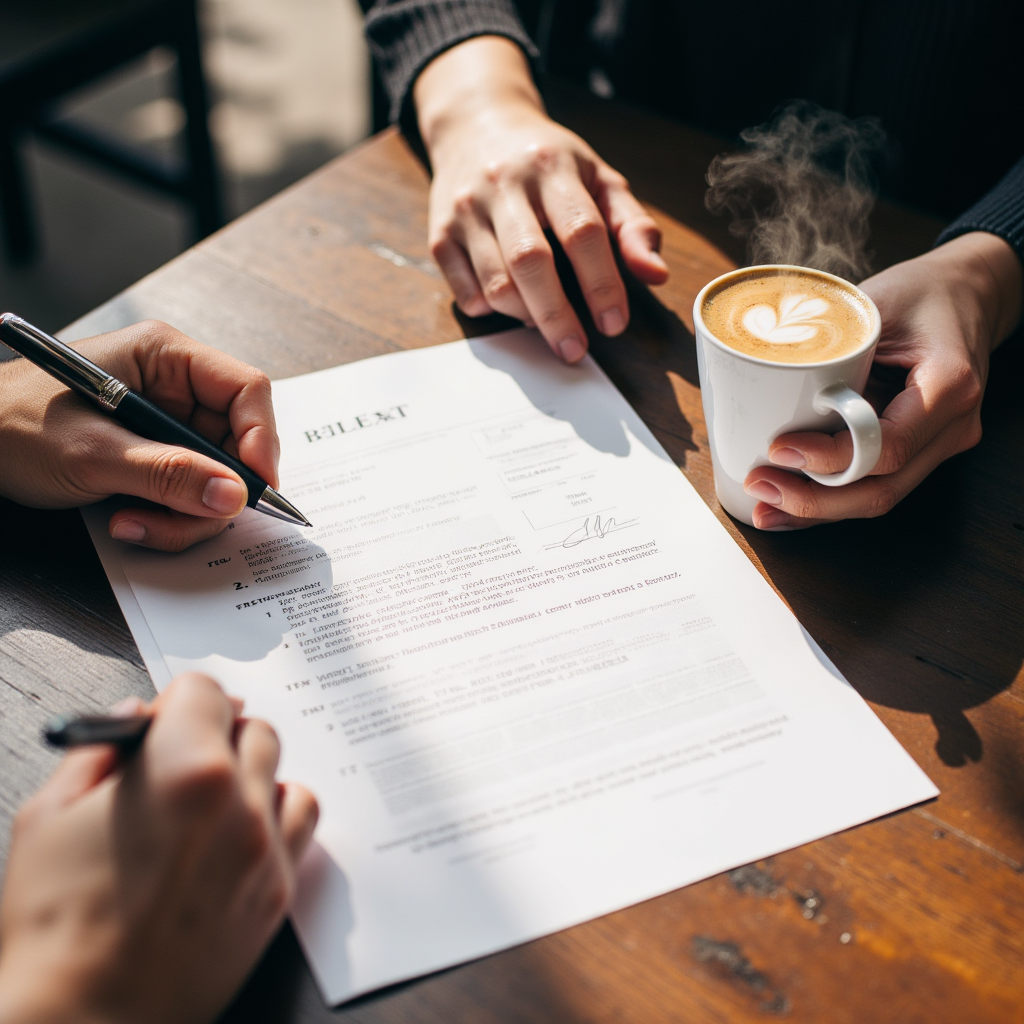 A photorealistic image depicting a group of people offering support in a community setting. Use warm colors and expressions of empathy and encouragement.