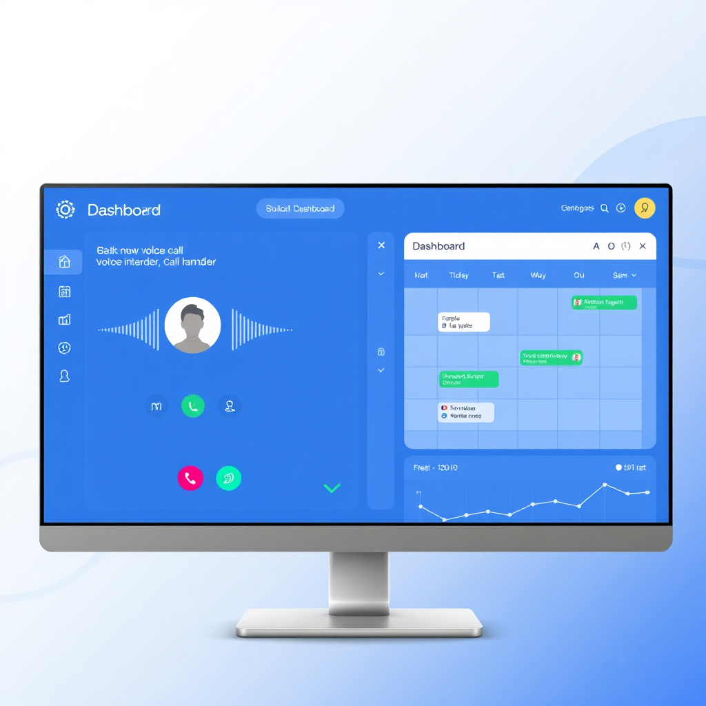 AI Call Handler dashboard interface