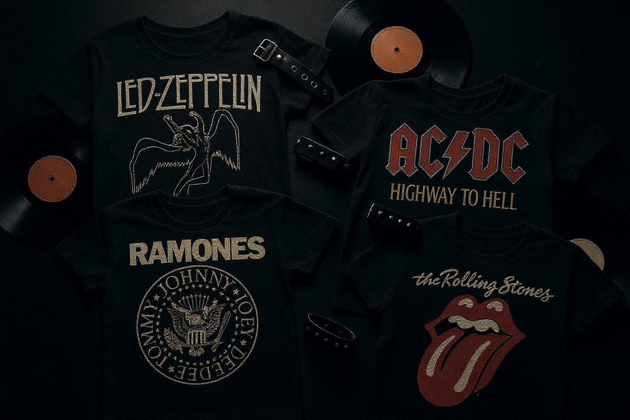 Rock concert crowd with smoke, lights, and live band performance – high-energy rock lifestyle inspiration.”