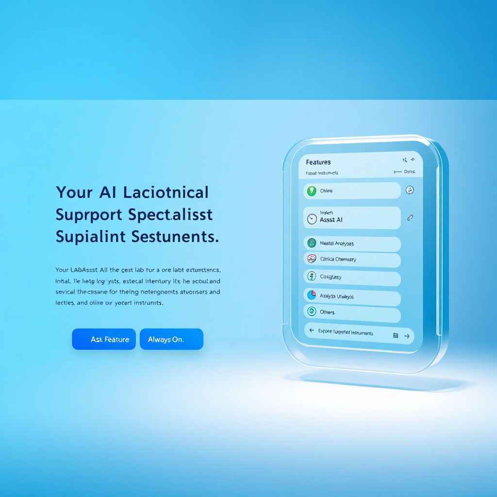 Hero AI lab assistant visual